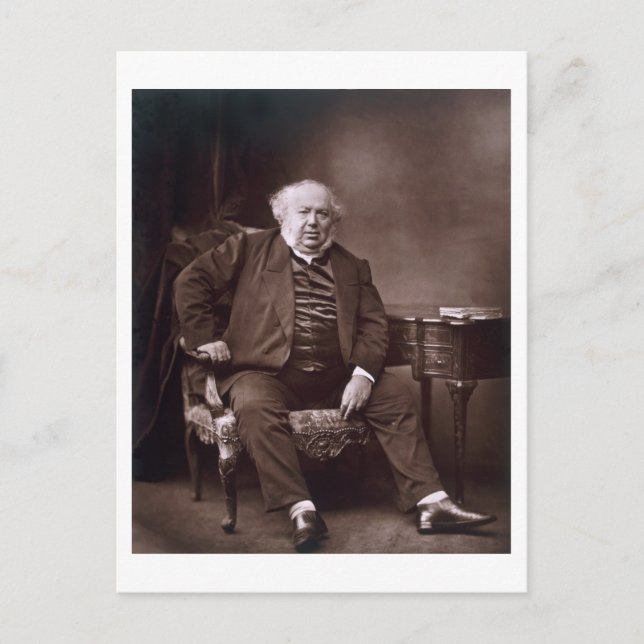 Jules Janin (1804-74), from 'Galerie Contemporaine Postcard (Front)