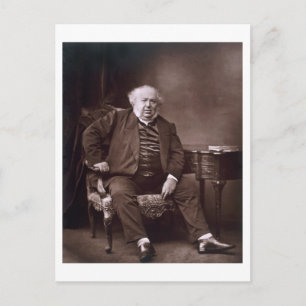 Jules Janin (1804-74), from 'Galerie Contemporaine Postcard