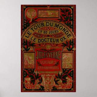 Jules Verne Around The World In Eighty Days Poster