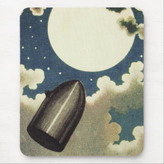 Jules Verne From the Earth to the Moon (1865) Mouse Mat