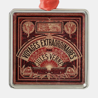 JULES VERNE "VOYAGES EXTRAORDINAIRES" (1878) METAL TREE DECORATION