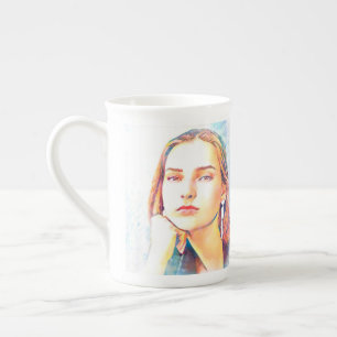 Julia bone china mug