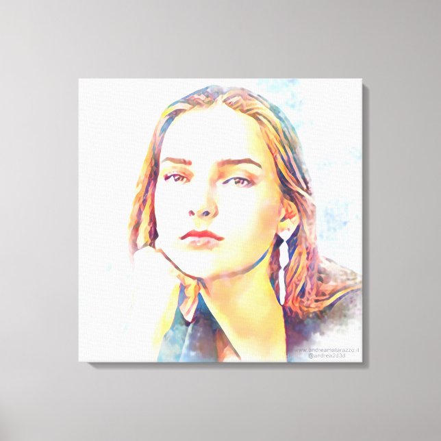 Julia  canvas print (Front)