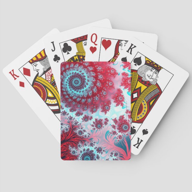 Julia Fractal 3 Playing Cards (Back)