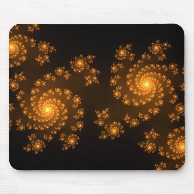 Julia Fractal Art Modern Mandelbrot Pattern Mouse Mat (Front)