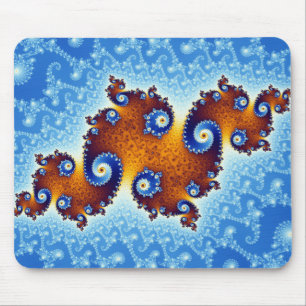 Julia Island Mandelbrot Set Mouse Mat