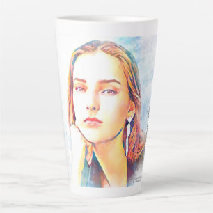 Julia latte mug