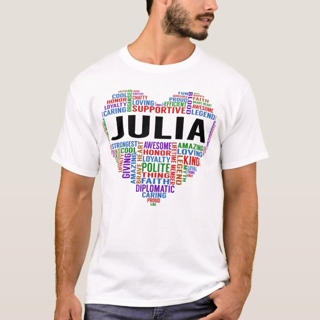 JULIA Legend Heart T-Shirt (Front)