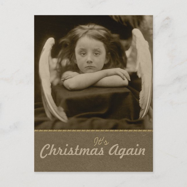 Julia Margaret Cameron CC0308  Christmas Postcard (Front)