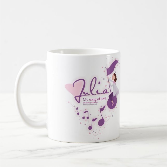 Julia - My song of love - Mug (Left)
