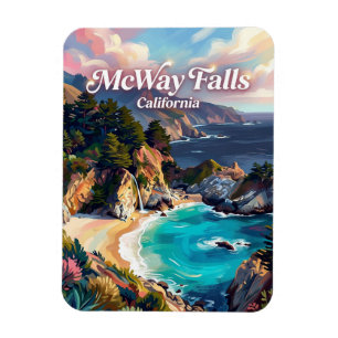 Julia Pfeiffer Burns California Magnet