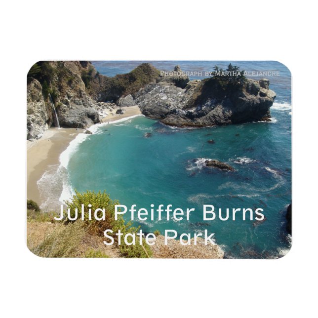 Julia Pfeiffer Burns State Park Magnet (Horizontal)
