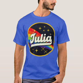 Julia Rainbow In Space Vintage GrungeStyle T-Shirt