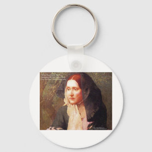 Julia Ward How Faith/Fear Quote Gifts Tees Cards Key Ring