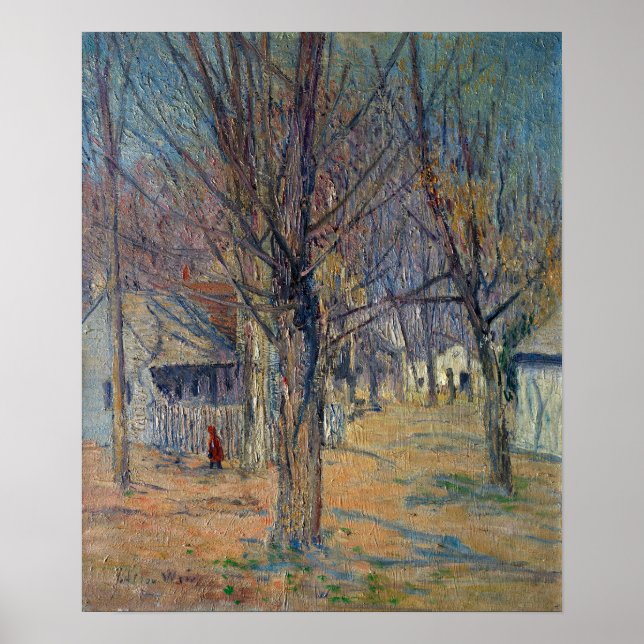 Julian Alden Weir Connecticut Village Poster (Front)