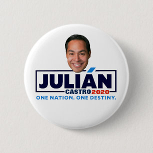 Julian Castro 2020 6 Cm Round Badge