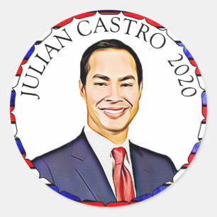 Julian Castro for President 2020 Election Support Classic Round Sticker