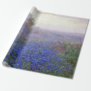 Julian Onderdonk A Cloudy Day, Bluebonnets Wrapping Paper