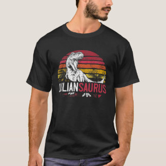 Julian Saurus Funny Personalised Dinosaur T Rex Na T-Shirt