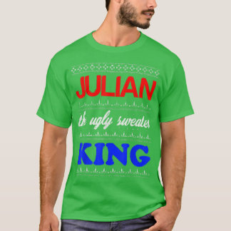 JULIAN the Ugly Sweater King Happy Holidays Ugly C