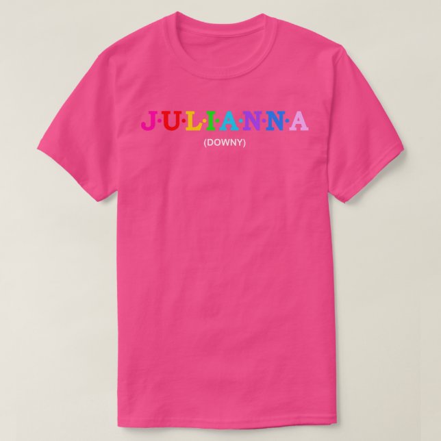Julianna Downy T-Shirt (Design Front)