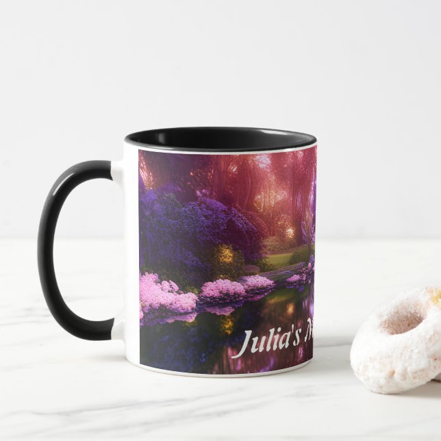 Julia's Morning Brew  Mug (With Donut)