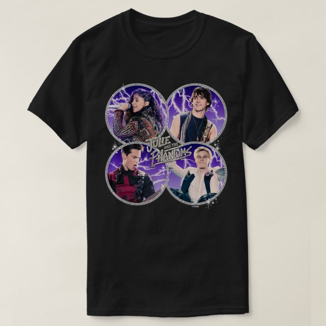 Julie And The Phantoms Circle Portraits  T-Shirt (Design Front)