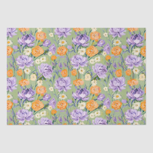 Julie Floral Tissue Paper (Front)
