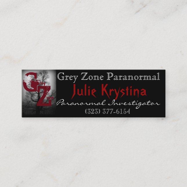 julie grey zone cards (Front)