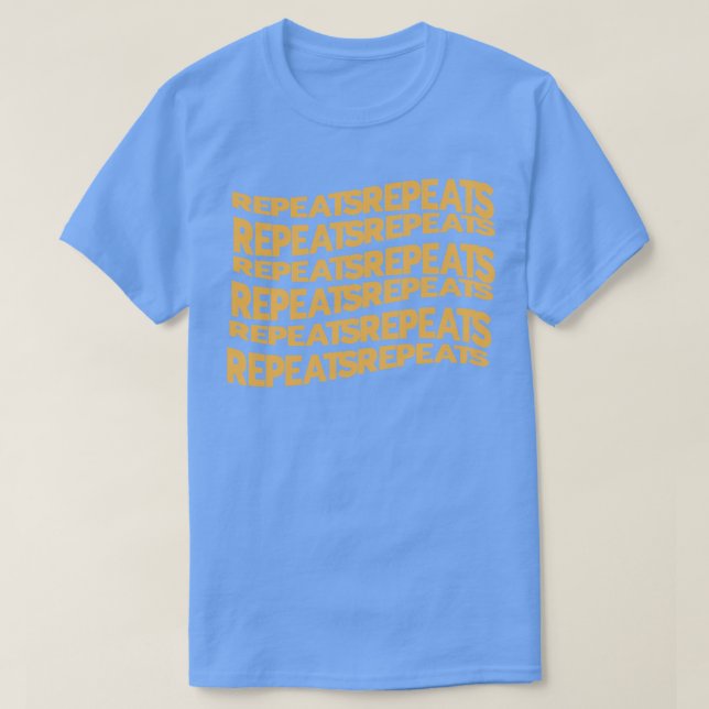 Julien Baker Repeat lyric T-Shirt (Design Front)