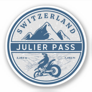 Julier pass swiss–alps motorcycle tour