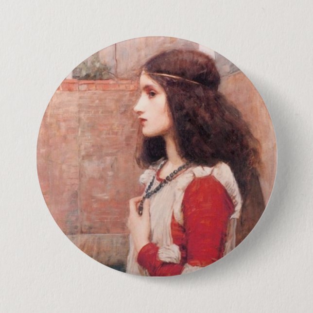 Juliet 7.5 Cm Round Badge (Front)