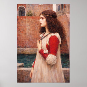 Juliet by John William Waterhouse Poster