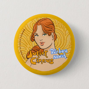 Juliet Circus - Barbara Nowak 6 Cm Round Badge