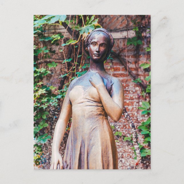 Juliet statue,Verona,Italy Postcard (Front)