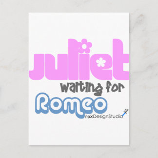Juliet Waiting for Romeo Postcard