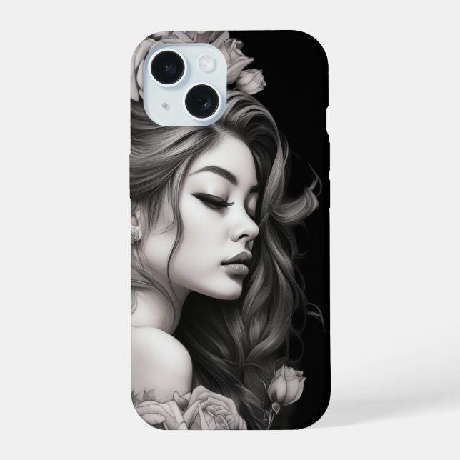 Juliet with Roses Phone case (Back)