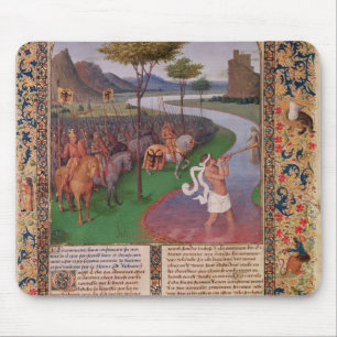 Julius Caesar  Crossing the Rubicon, c.1470 Mouse Mat