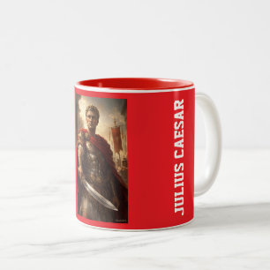 Julius Caesar rome's pride Two-Tone Coffee Mug