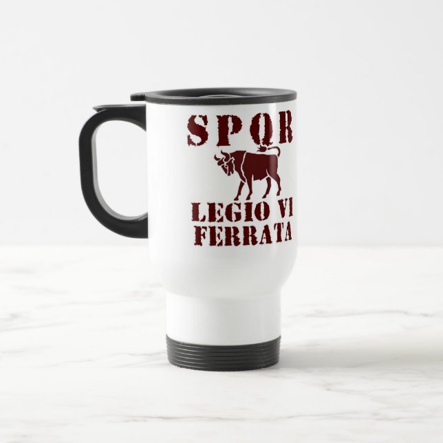Julius Caesar's 6th Ferrata Roman Legion Mug (Left)