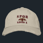 Julius Caesar's Famed 10th Legion - Rome Hat<br><div class="desc">The 10th was the most favored, celebrated, and decorated of all of Julius Caesar’s Legions. When Gaius Julius Caesar arrived in Hispania Ulterior (Farther Spain) as the region’s Governor in 61 B.C., he soon realised the need to subdue the areas to his west and northwest (present day Portugal), and to...</div>