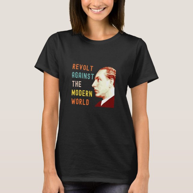 Julius Evola Traditionalist T-Shirt (Front)