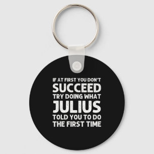 Julius Gift Name D Birthday Funny Chris  Key Ring