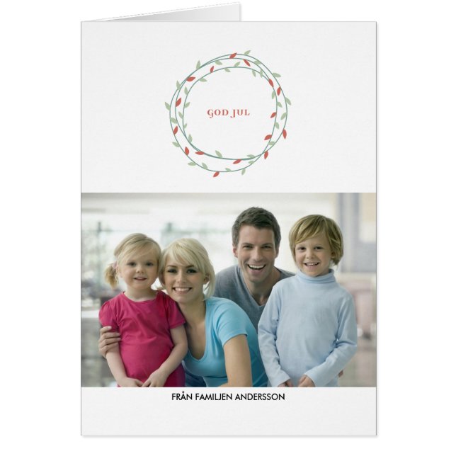 Julkran feriehälsning (Front)