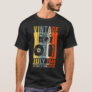 July 1944 78 Year Of Being Awesome T-Shirt