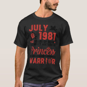 July 1981 41 Years Of Being Perfect Mixture Prince T-Shirt