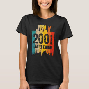 July 2001 22 Years Of Being Awesome 1 T-Shirt