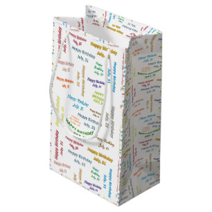 July, 31 Birthday Gift Bag