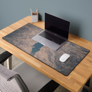 July 4, 2019 - Lake Isabella In California. Desk Mat