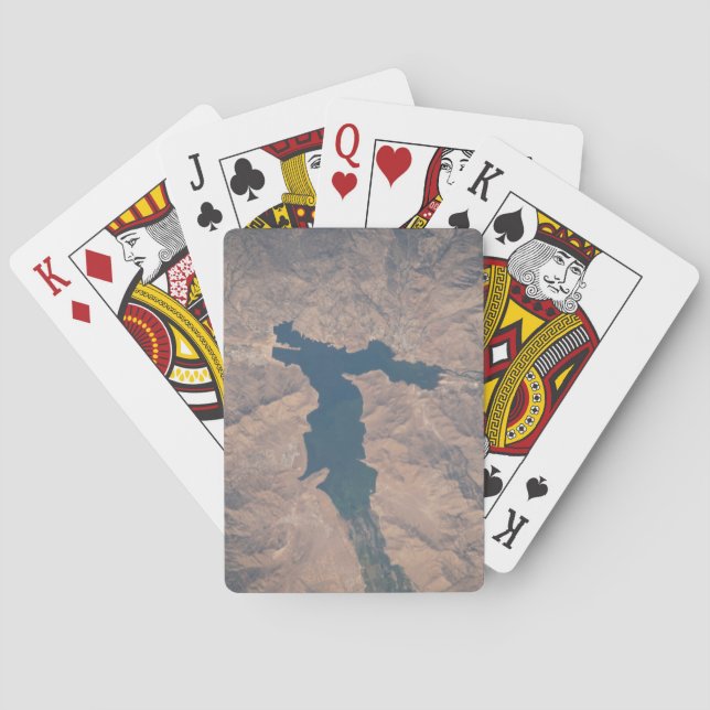 July 4, 2019 - Lake Isabella In California. Playing Cards (Back)